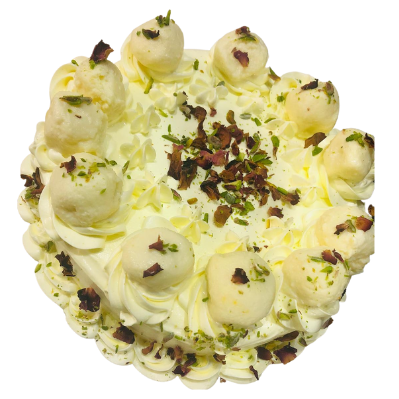 Indian Rasmalai Dessert Fusion Cake online delivery in Noida, Delhi, NCR,
                    Gurgaon